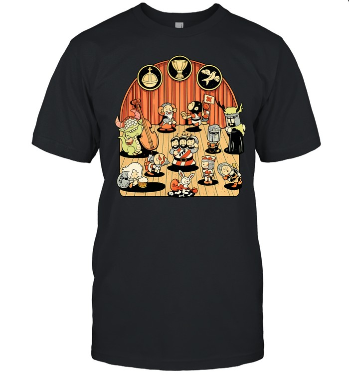Monty Python Holy Grail knights arena scene Unisex T-Shirt