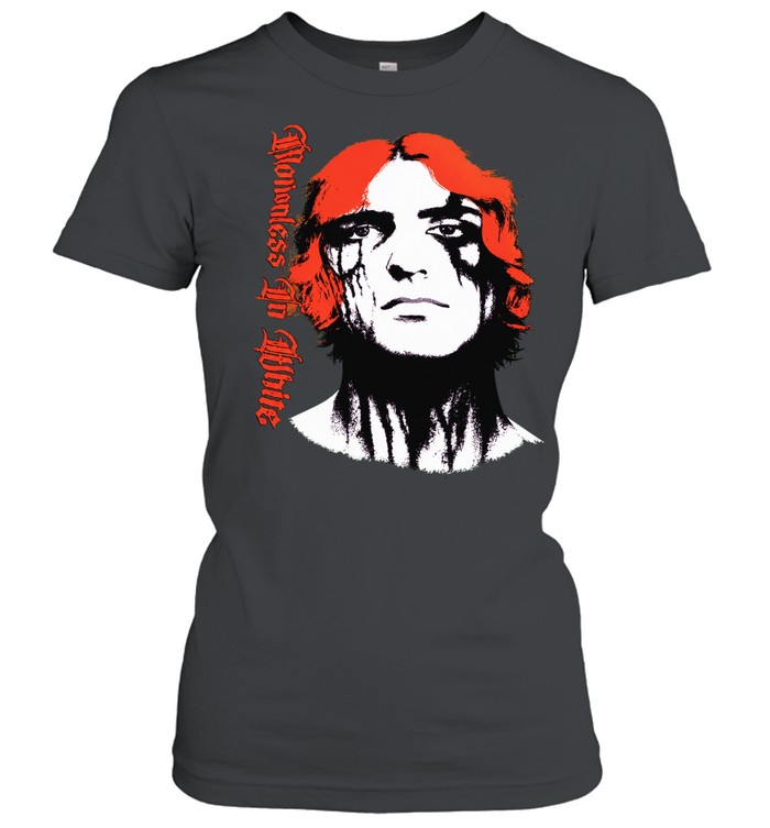 Motionless in White Chris Motionless Band Portrait Face Women T-Shirt