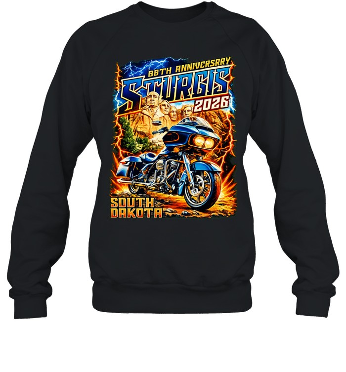 Mount Rushmore motorcycle Sturgis 86th anniversary South Dakota Sweatshirt