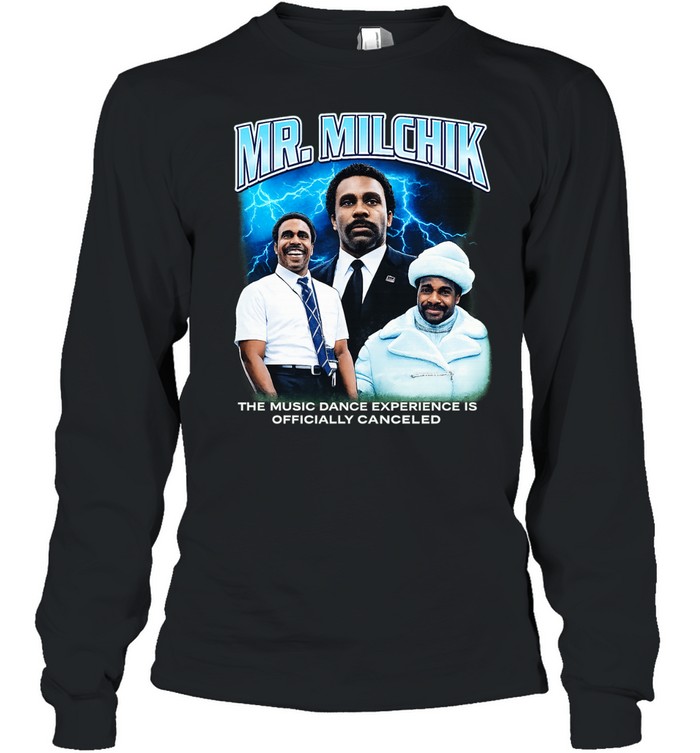 Mr. Milchick Rap the music dance experience Long Sleeve Tee