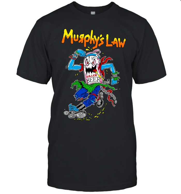 Murphys Law Killer Beer Punk Rock Monster Can Unisex T-Shirt