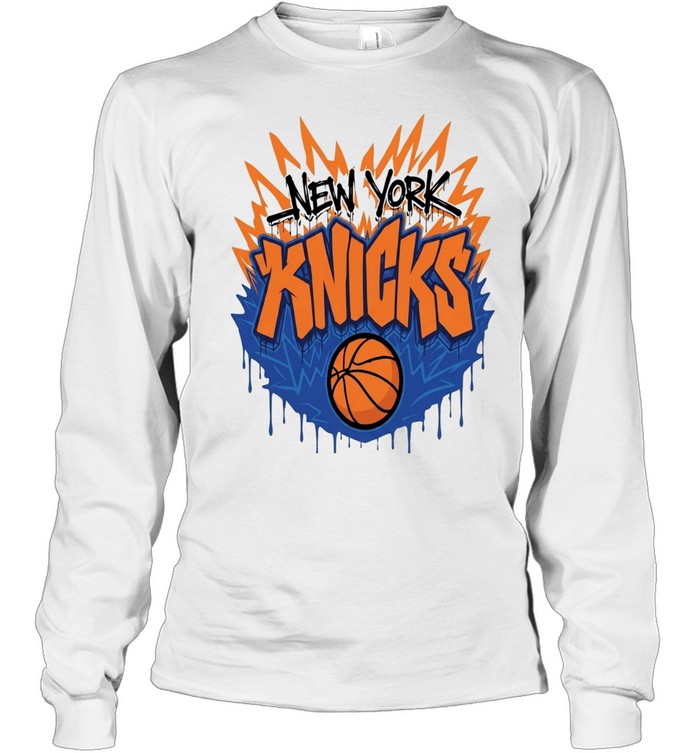 New York Knicks Basketball Long Sleeve Tee