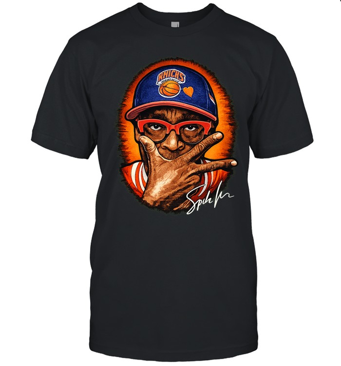New York Knicks Superfan Spike Lee Signature Graphic Unisex T-Shirt