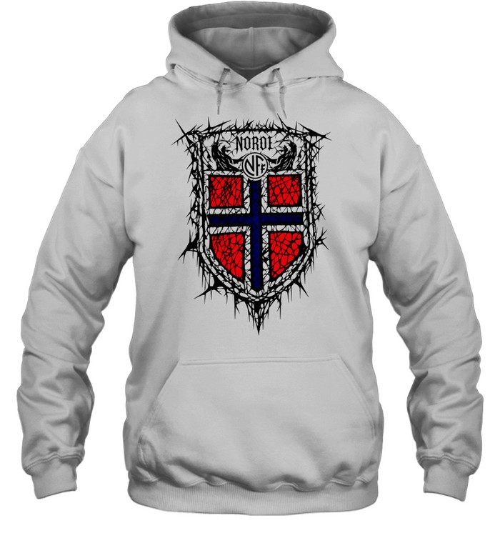 Norge NFF Shield Norway Soccer logo Hoodie