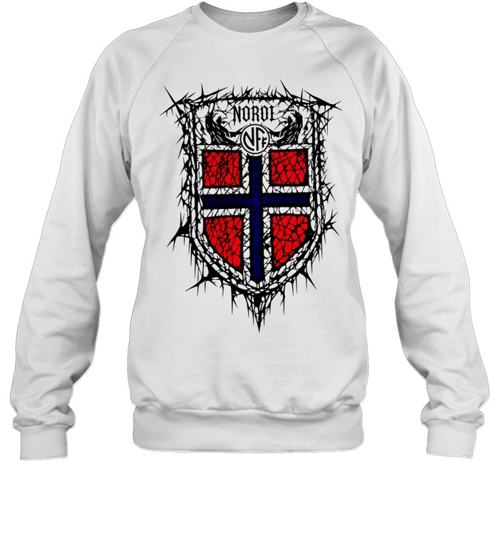 Norge NFF Shield Norway Soccer logo Sweatshirt