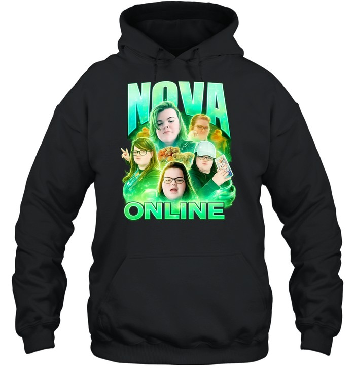 Nova Online Jason on Tribute Fried Chicken Portrait Hoodie