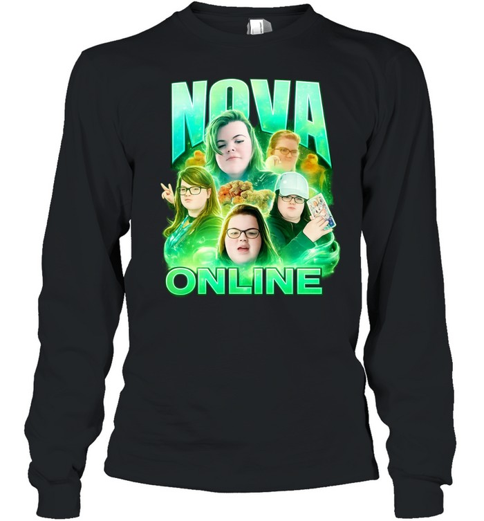 Nova Online Jason on Tribute Fried Chicken Portrait Long Sleeve Tee
