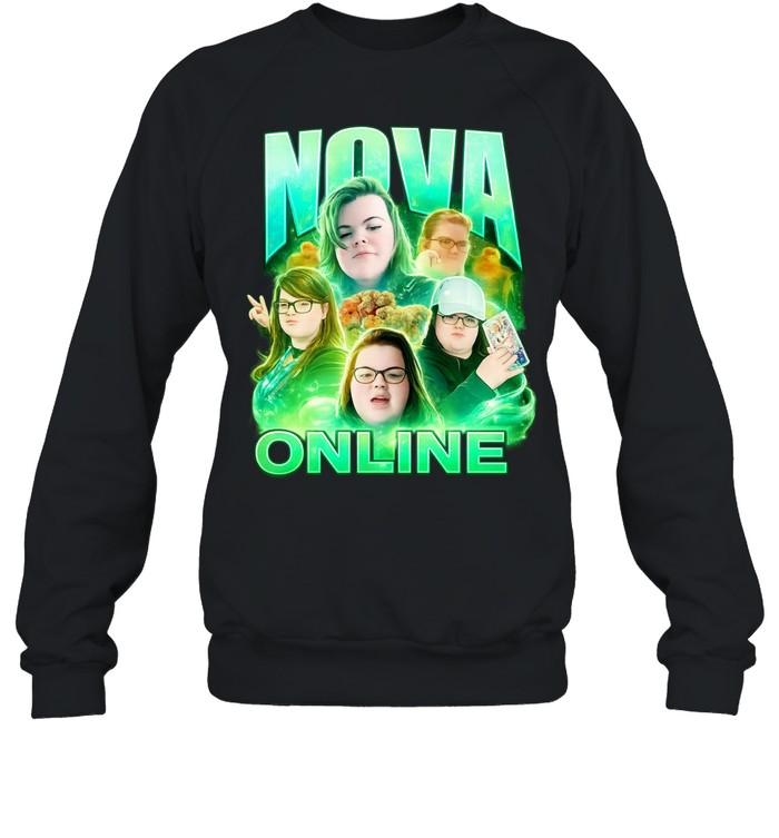 Nova Online Jason on Tribute Fried Chicken Portrait Sweatshirt