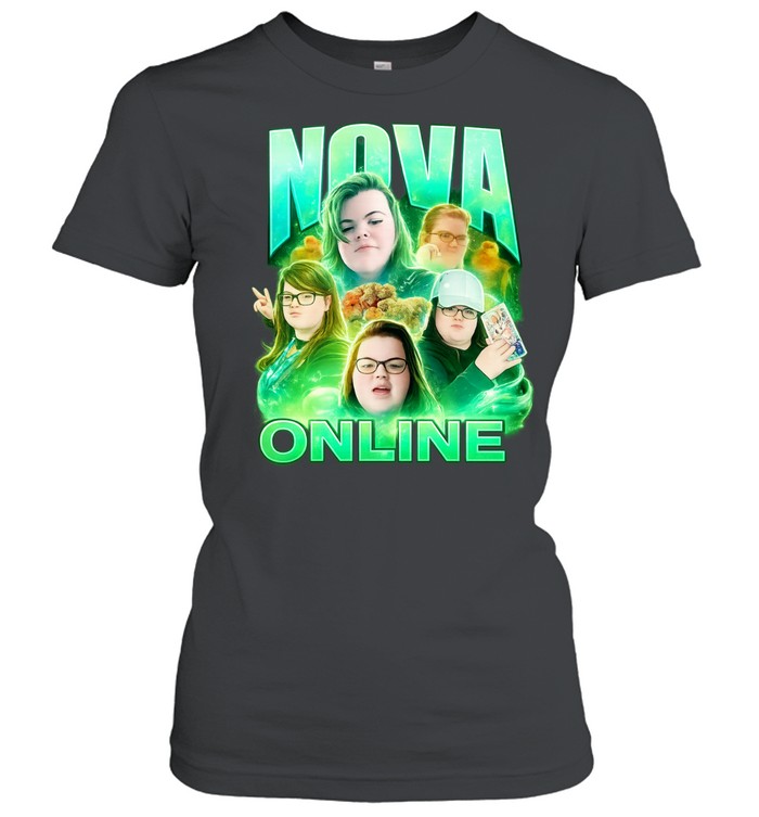 Nova Online Jason on Tribute Fried Chicken Portrait Women T-Shirt