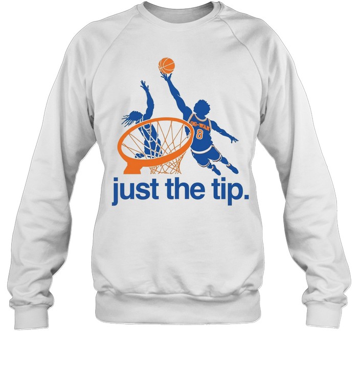 OG Anunoby New York Knicks Basketball Just The Tip In 2026 Sweatshirt