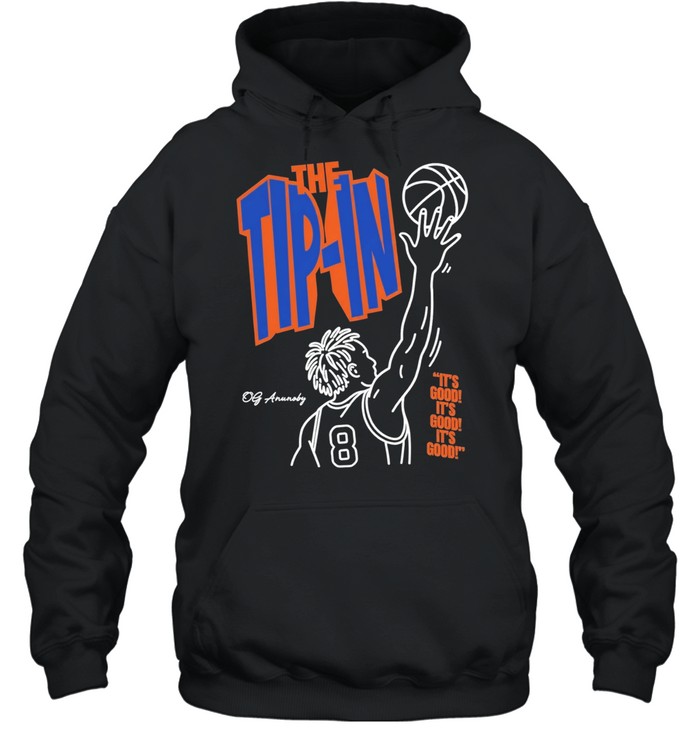 OG Anunoby number 8 tip in New York Knicks it’s good Hoodie