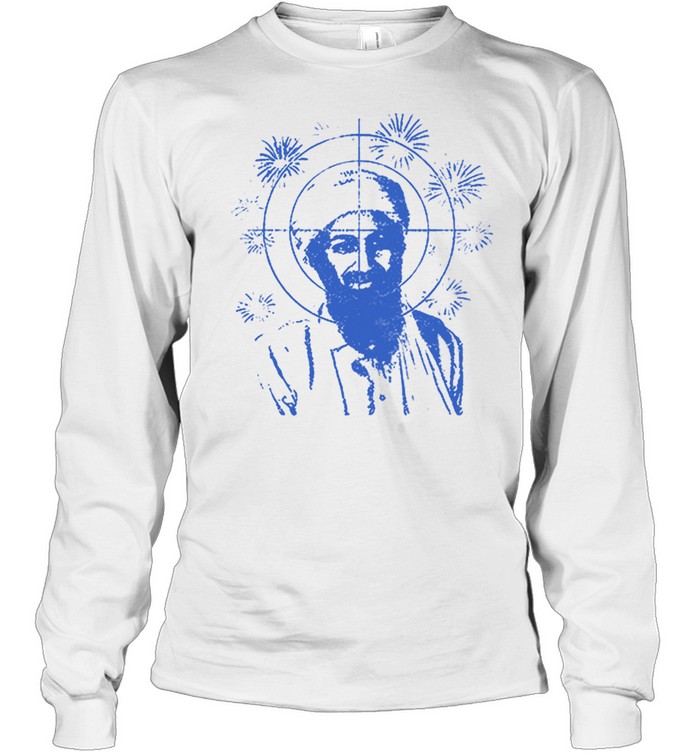 Osama bin Laden 4th of July God bless America Long Sleeve Tee