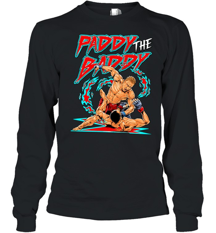 Paddy the Baddy Paddy Pimblett UFC cartoon graphic Long Sleeve Tee