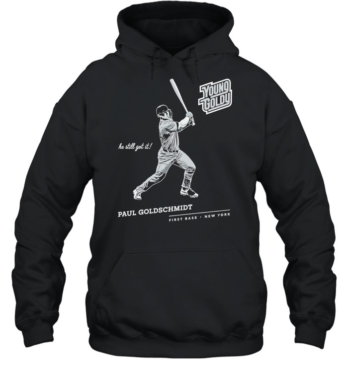 Paul Goldschmidt St Louis Cardinals Young Goldy he still got it Hoodie