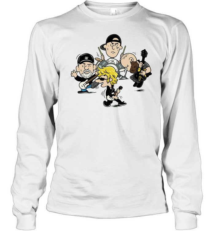 Peanuts Parody Band Charlie Brown Long Sleeve Tee
