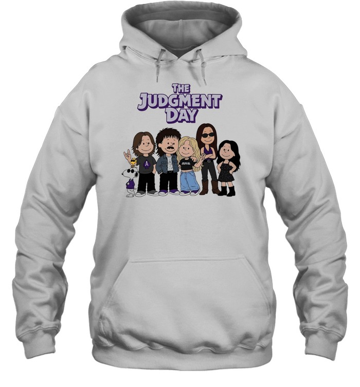 Peanuts Style The Judgment Day Character Cartoon Hoodie