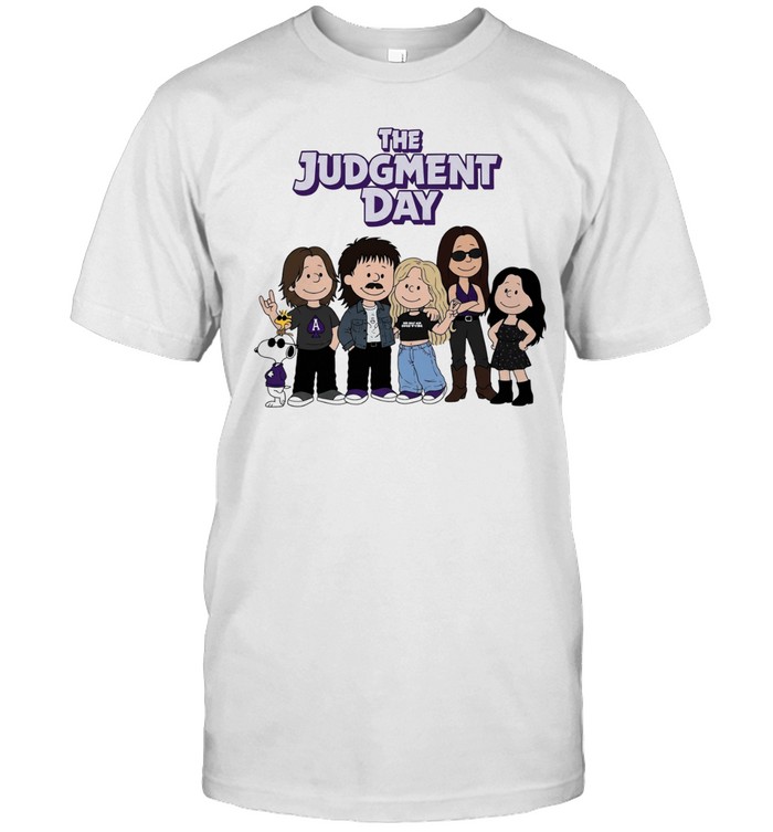 Peanuts Style The Judgment Day Character Cartoon Unisex T-Shirt