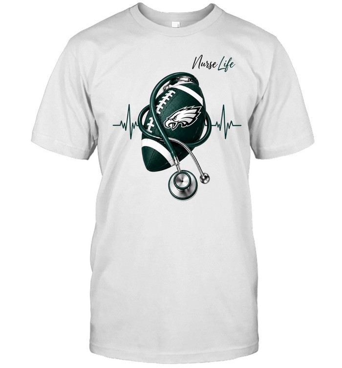 Philadelphia Eagles x Orange cat tired eyes strong heart Unisex T-Shirt