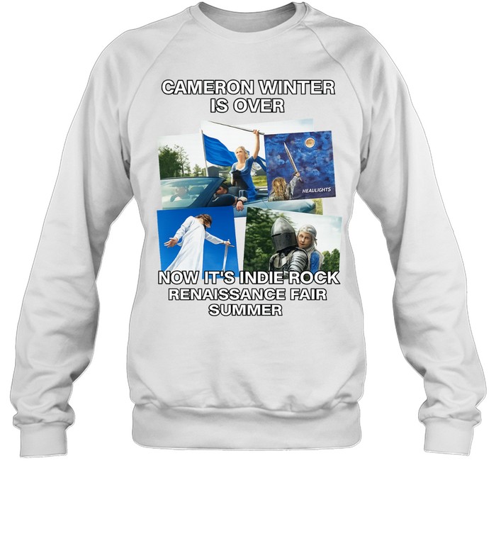 Phoebe Bridgers Indie Rock Renaissance Fair Summer Collage Sweatshirt