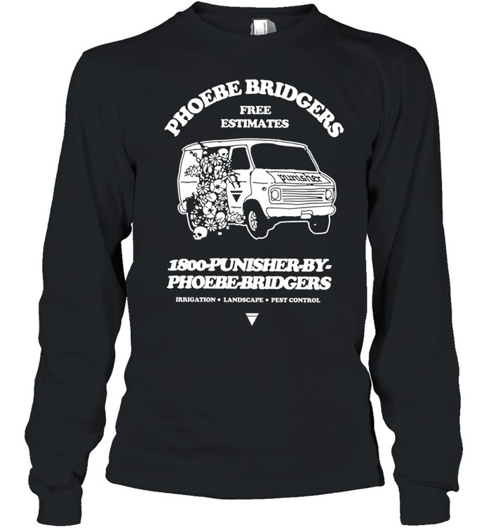 Phoebe Bridgers Punisher Van 1800 punisher by phoebe bridgers irrigation Long Sleeve Tee