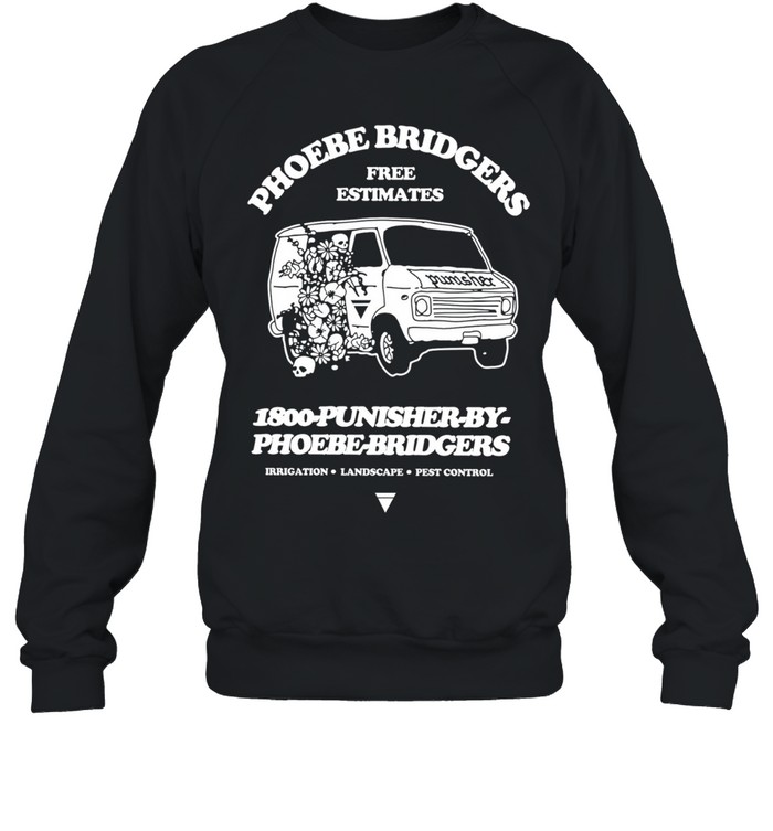 Phoebe Bridgers Punisher Van 1800 punisher by phoebe bridgers irrigation Sweatshirt