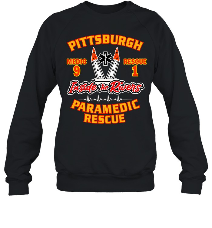 Pittsburgh Medic 9 Rescue 1 Inside the Rivers Paramedic Rescue Sweatshirt