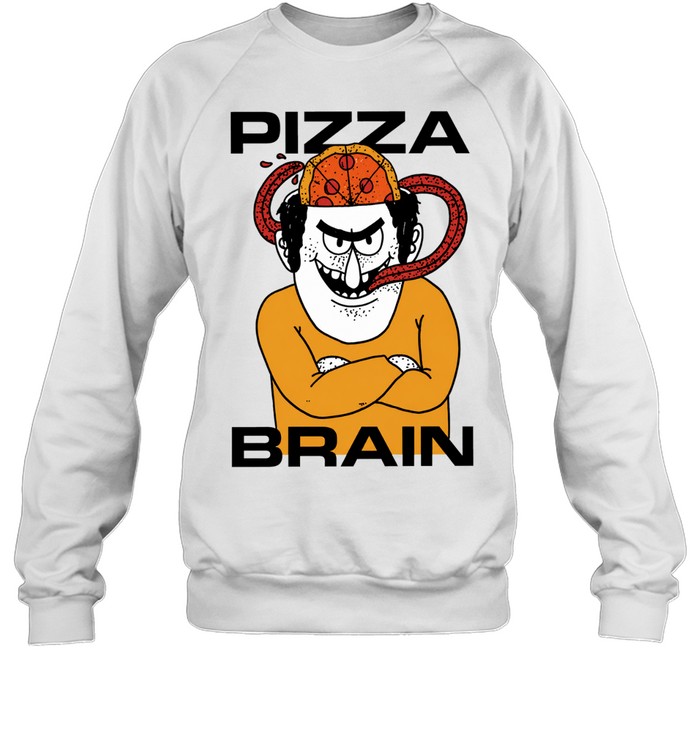 Pizza Brain Perry Character Cartoon Sweatshirt