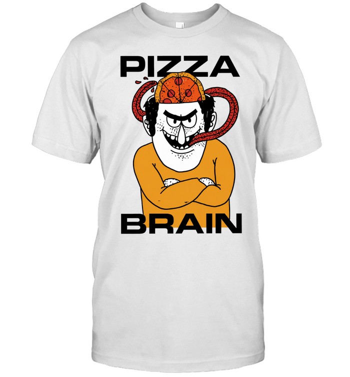 Pizza Brain Perry Character Cartoon Unisex T-Shirt