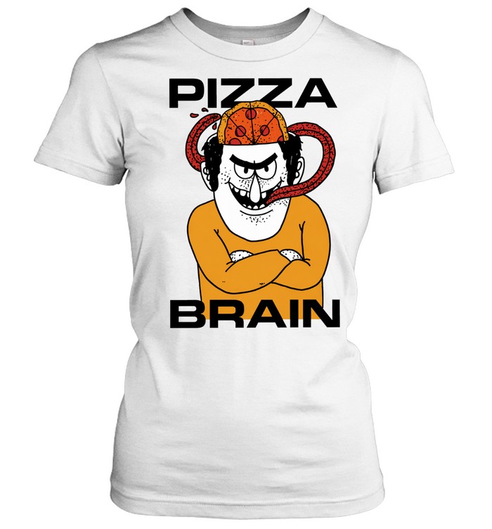 Pizza Brain Perry Character Cartoon Women T-Shirt
