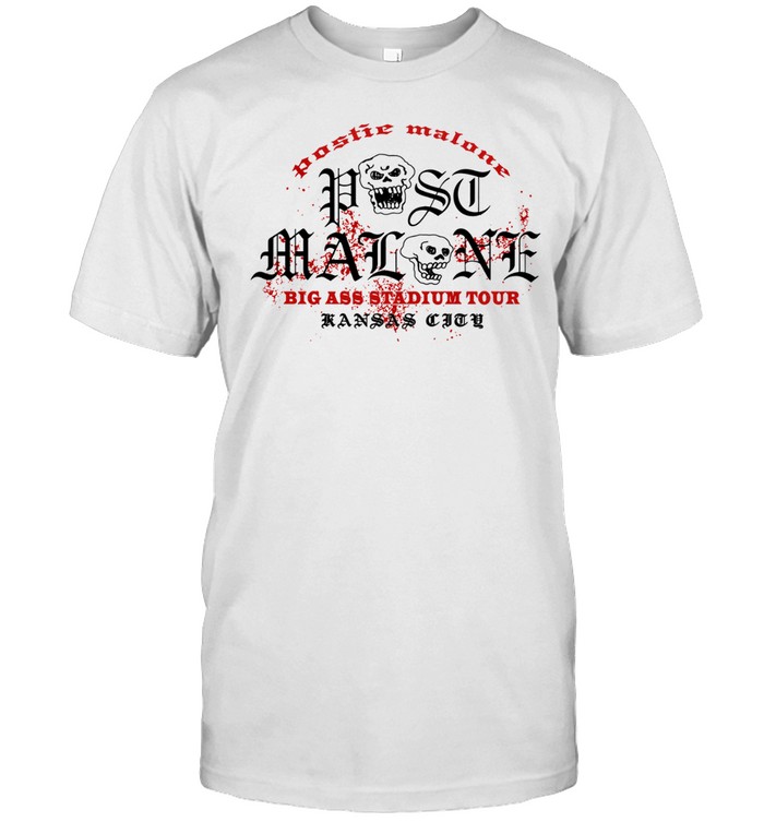 Post Malone Big Ass Stadium Tour Kansas City Death Snake Unisex T-Shirt