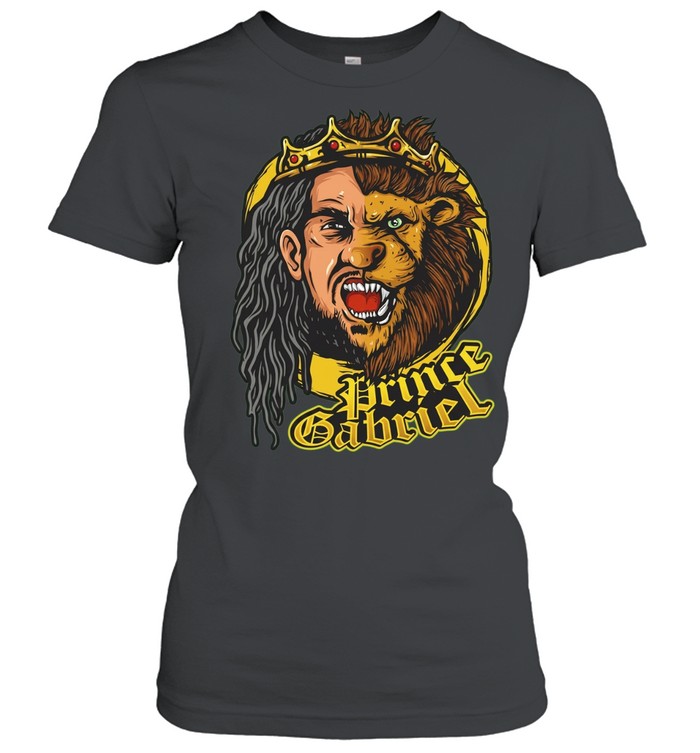 Prince Gabriel Lion Half Face Women T-Shirt