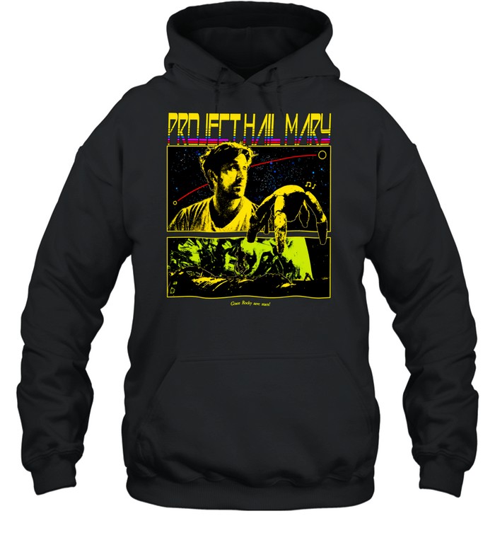 Project Hail Mary Grace Rocky save stars poster Hoodie