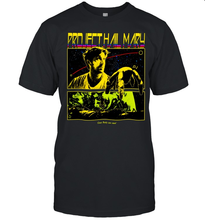 Project Hail Mary Grace Rocky save stars poster Unisex T-Shirt
