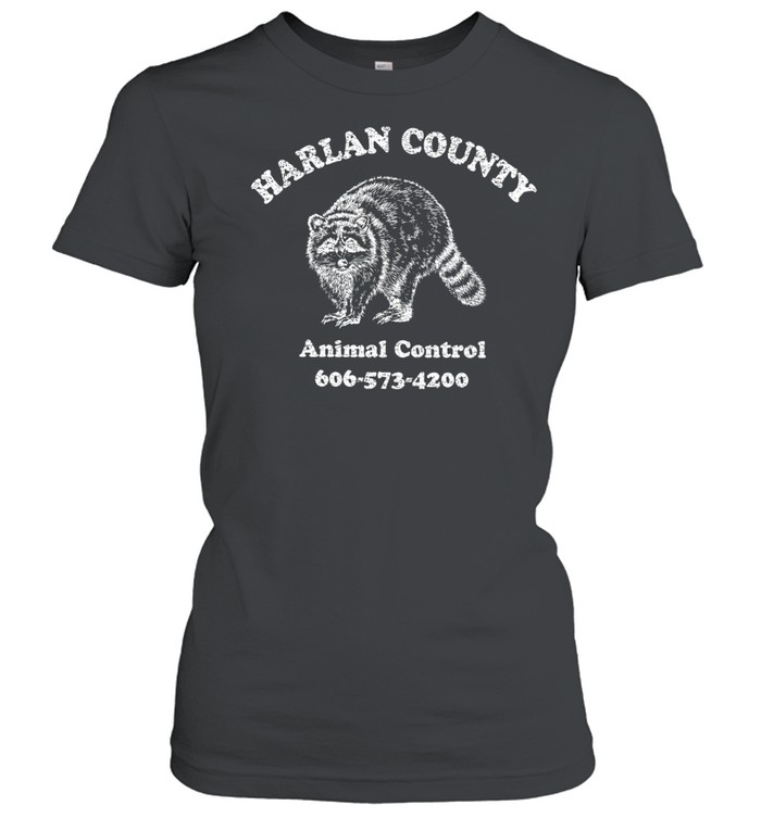 Raccoon the harlan county animal control Women T-Shirt
