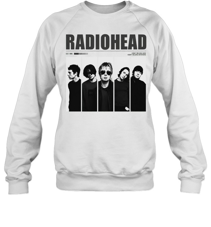 Radiohead Thom Yorke Jonny Greenwood Colin Greenwood Ed O Brien Phil Selway Sweatshirt