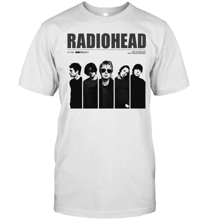 Radiohead Thom Yorke Jonny Greenwood Colin Greenwood Ed O Brien Phil Selway Unisex T-Shirt
