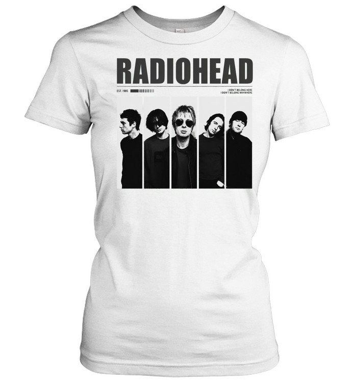 Radiohead Thom Yorke Jonny Greenwood Colin Greenwood Ed O Brien Phil Selway Women T-Shirt