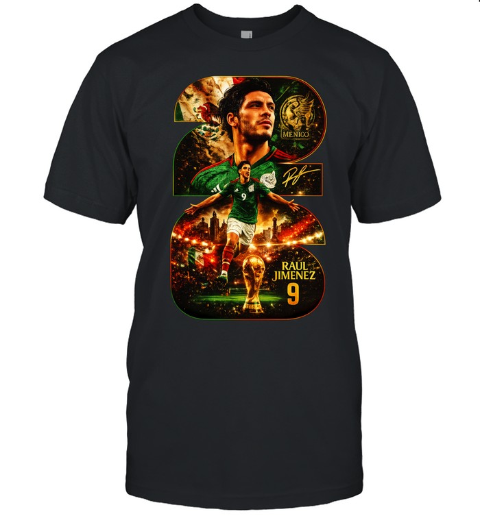 Raul Jimenez Mexico National Team World Cup number 9 Unisex T-Shirt