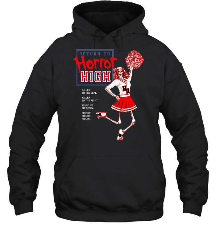 Return to Horror High Cheerleader Skeleton Hoodie