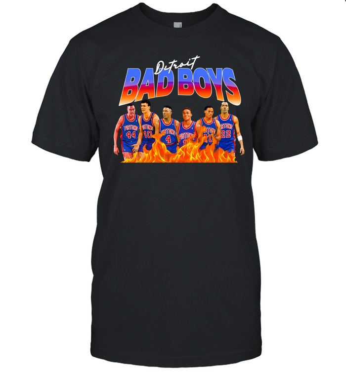 Rick Mahorn Bill Laimbeer Joe Dumars Isiah Thomas Dennis Rodman John Salley New York Knicks Unisex T-Shirt
