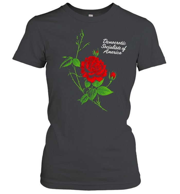 Rose democratic socialists of America Women T-Shirt