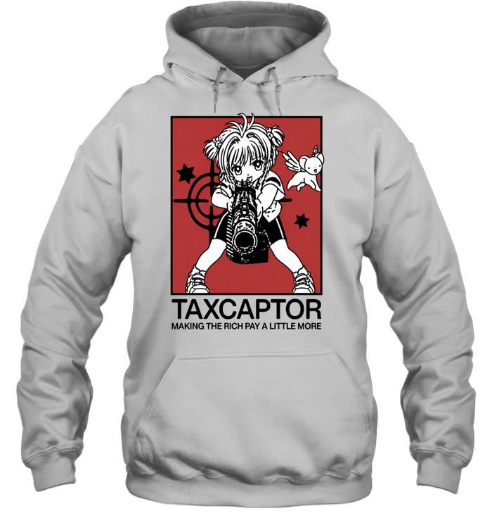 Sakura Cardcaptor taxcaptor making the rich pay a little more Hoodie