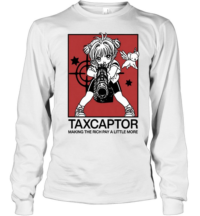 Sakura Cardcaptor taxcaptor making the rich pay a little more Long Sleeve Tee