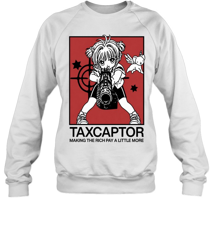 Sakura Cardcaptor taxcaptor making the rich pay a little more Sweatshirt