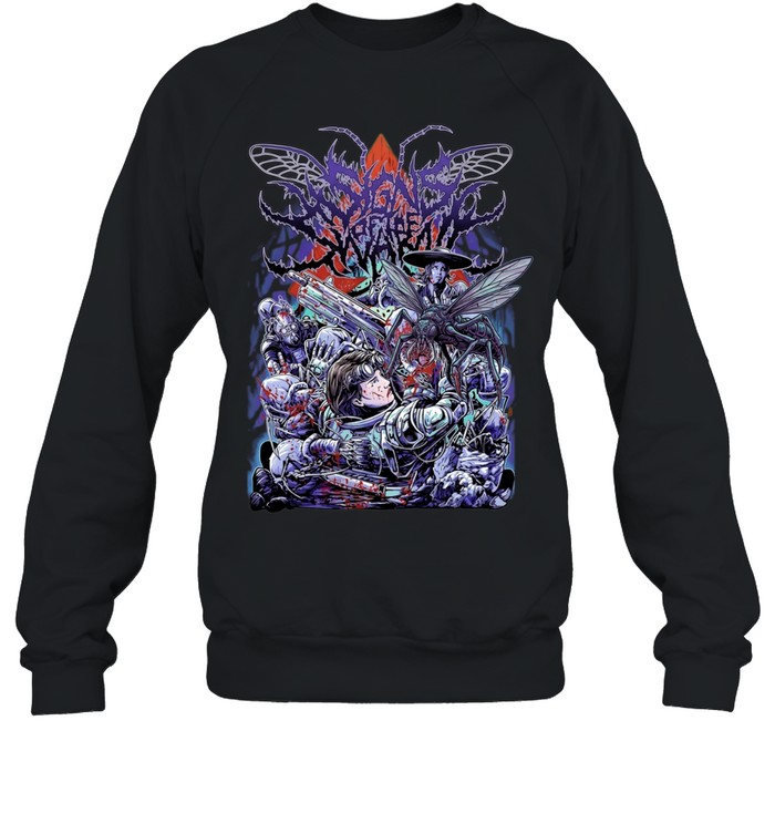 Sci-Fi Horror Alien Invasion creature Sweatshirt