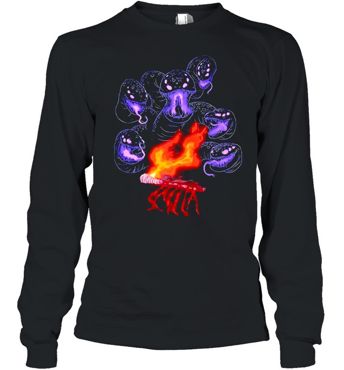 Scylla Mythological Hydra Monster Greek Mythology Long Sleeve Tee