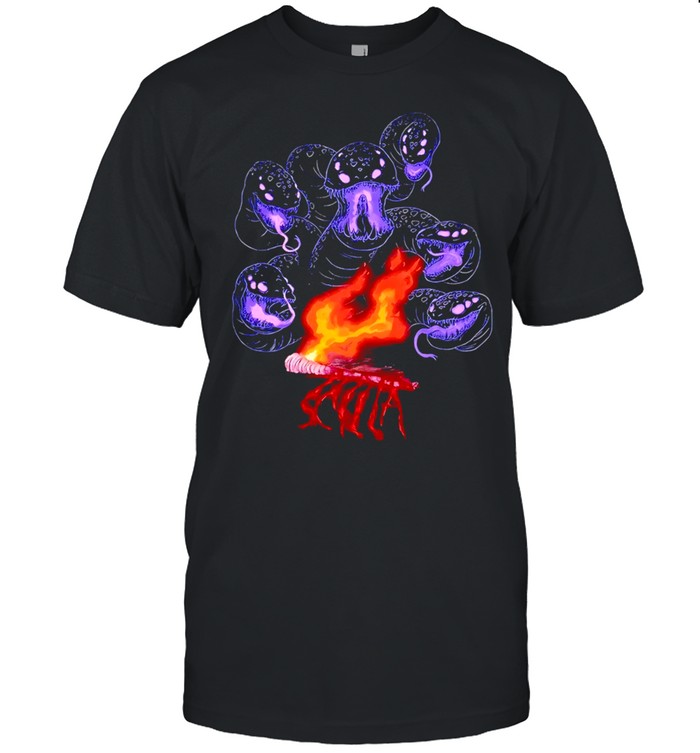 Scylla Mythological Hydra Monster Greek Mythology Unisex T-Shirt
