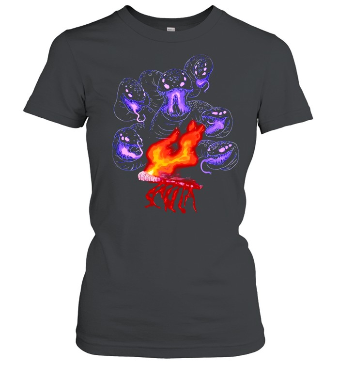Scylla Mythological Hydra Monster Greek Mythology Women T-Shirt