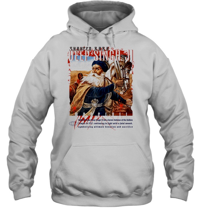 Shaheed Baba Deep Singh Ji Golden Temple 1757 Sacrifice Hoodie