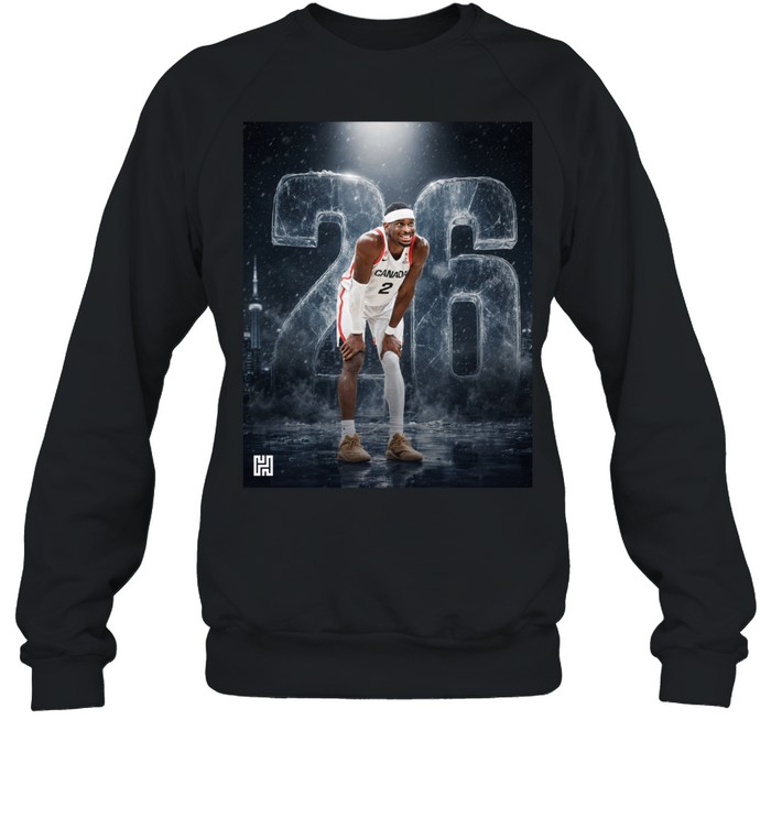 Shai Gilgeous-Alexander Canada Basketball No 2 Sweatshirt